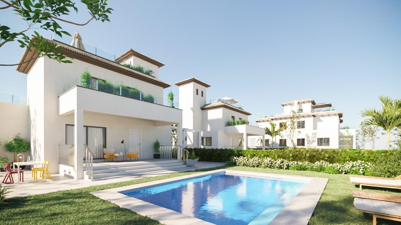 LLAVE EN MANO!! VILLA INDEPENDIENTE DE OBRA NUEVA EN EL PINET, LA MARINA, COSTA BLANCA SUR