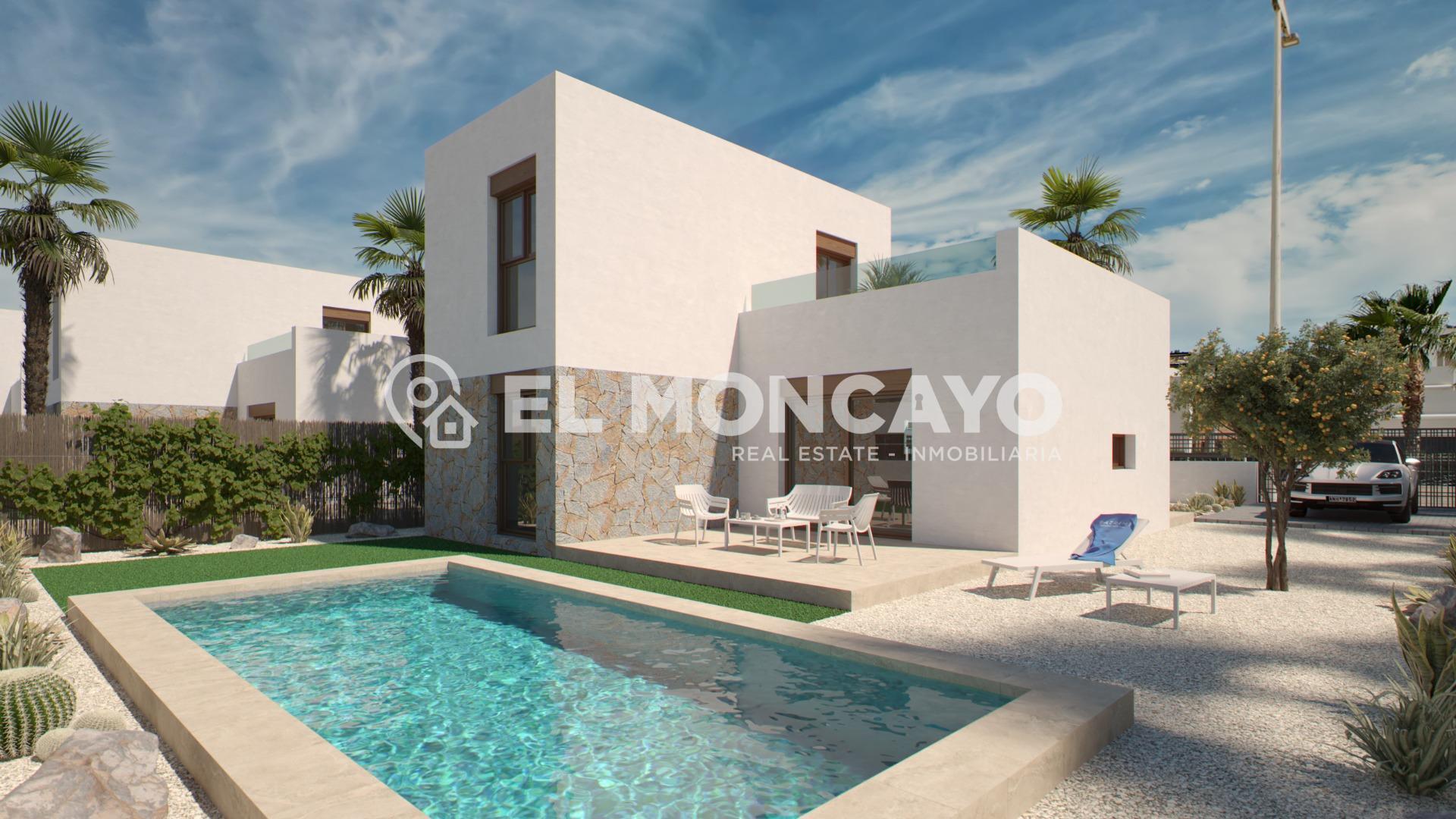 PRECIOSAS VILLAS DE OBRA NUEVA EN LA FINCA GOLF ALGORFA, COSTA BLANCA SUR