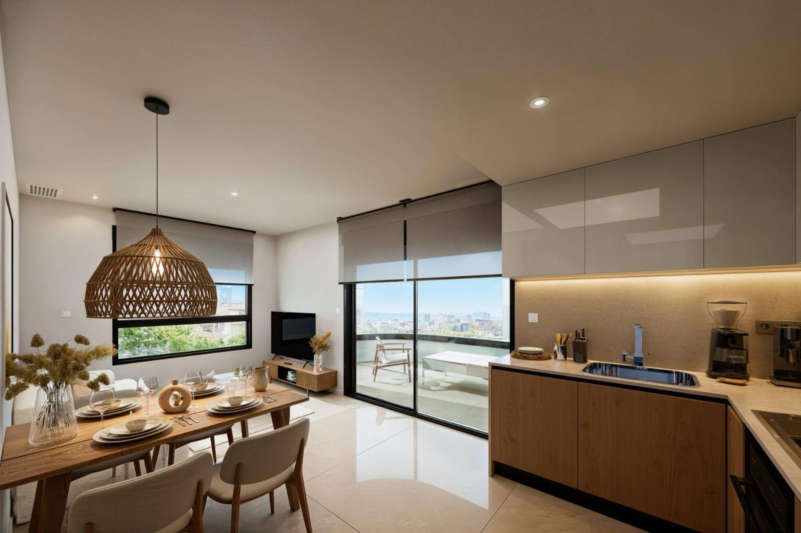 Apartamentos de obra nueva con amplias terrazas en Guardamar del Segura