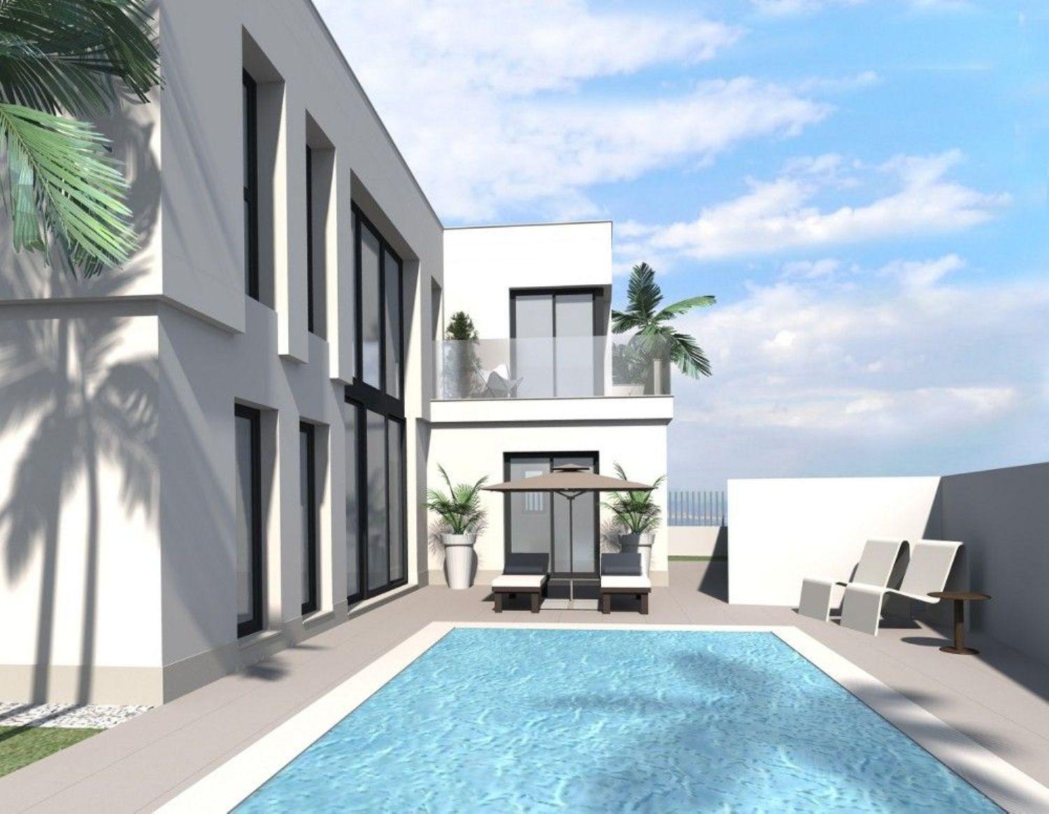 FANTASTICA VILLA DE OBRA NUEVA EN TORREVIEJA COSTA BLANCA SUR