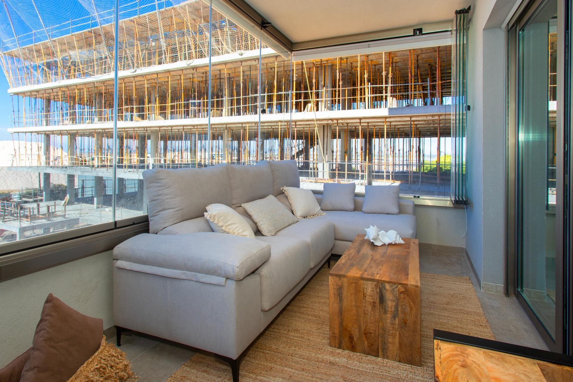 ATICO de obra nueva con preciosas vistas al mar en Santa Pola, Costa Blanca Sur